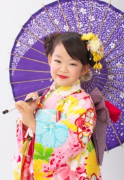 七五三 女の子 七歳 着物