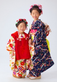 七五三 女の子 姉妹 着物