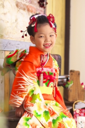 七五三 女の子 七歳 着物